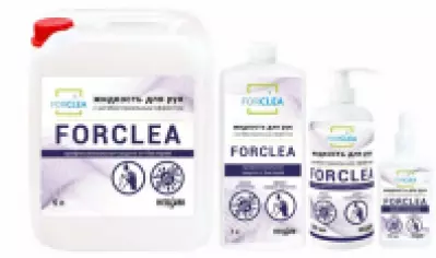 Жидкость для рук FORCLEA без спирта